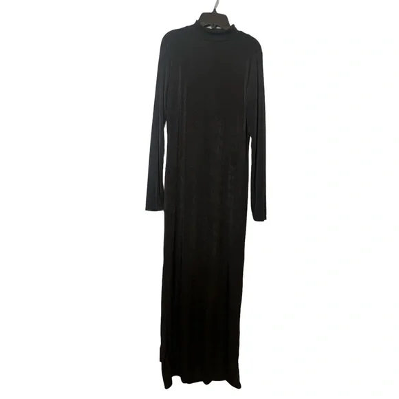 boohoo midi black dress boohoo Women's Plus Size Volume Off The Shoulder Midi Dress - Black